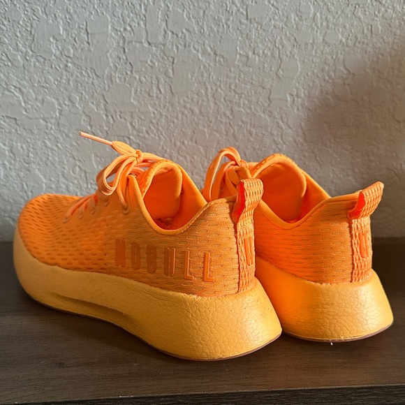 NOBULL Bright Orange Athletic Shoes - Picture 2 of 6